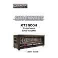 CRATE GT3500H Podręcznik Użytkownika