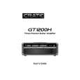 CRATE GT1200H Podręcznik Użytkownika
